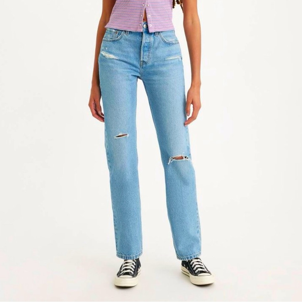 Levi’s 501 High Rise Straight Jeans - Lane Change